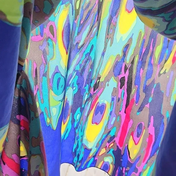 Trina Turk 100% pure silk‎ top Sz M - Picture 12 of 13